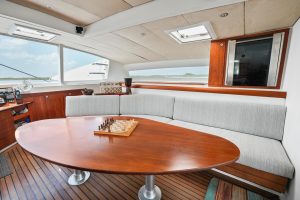 salon, Moxie 61, catamaran for sale