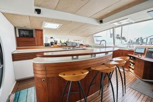 salon, Moxie 61, catamaran for sale