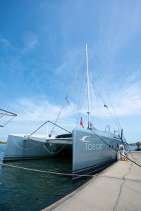 exterior, Moxie 61, catamaran for sale