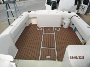 cockpit, Carolina Classic, trawler for sale