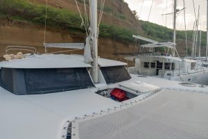 deck, FP 44 Orana, catamaran for sale
