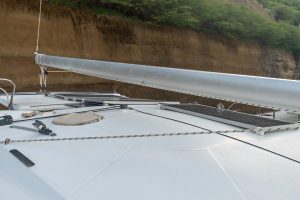 deck, FP 44 Orana, catamaran for sale
