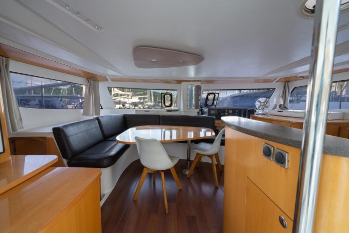 salon, FP 44 Orana, catamaran for sale