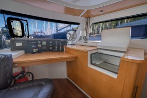 navigation station, FP 44 Orana, catamaran for sale