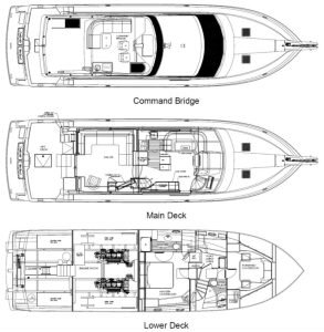West Bay 58 SonShip layout drawing 1