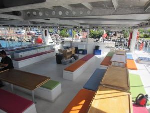 deck, Custom, catamaran for sale