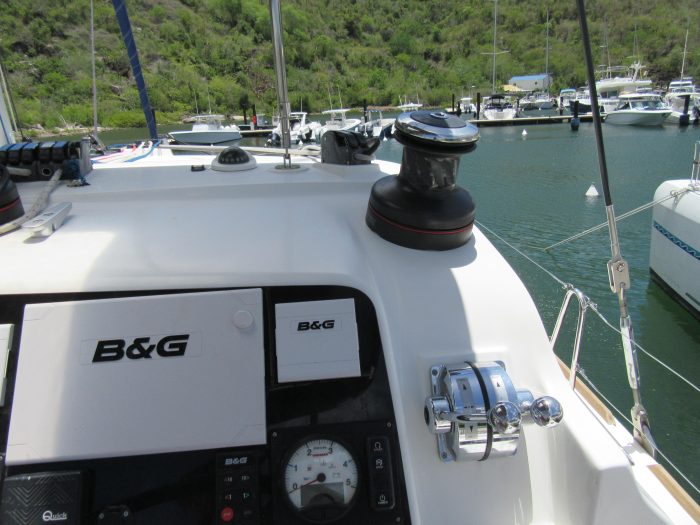 helm, Lagoon 450, catamaran for sale