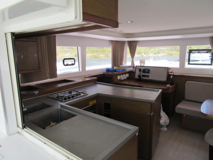 navigation station, Lagoon 450, catamaran for sale
