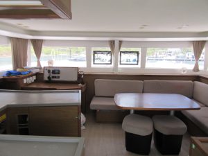 salon, Lagoon 450, catamaran for sale