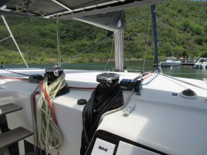 helm, Lagoon 450, catamaran for sale