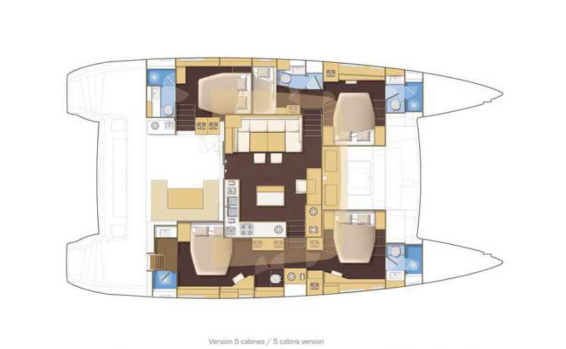 Lagoon 560, catamaran for sale