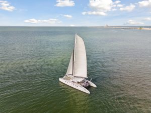 underway, Custom, catamaran for sale