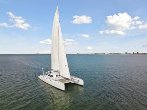 underway, Custom, catamaran for sale