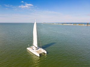 underway, Custom, catamaran for sale