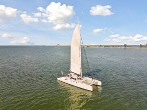 underway, Custom, catamaran for sale