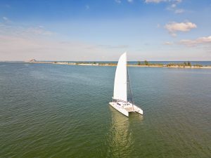 underway, Custom, catamaran for sale