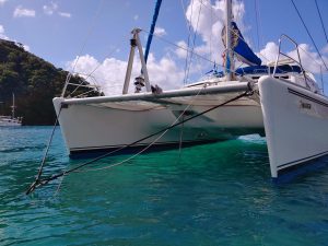 exterior, Leopard 38, catamaran for sale