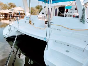 exterior, Leopard 38, catamaran for sale