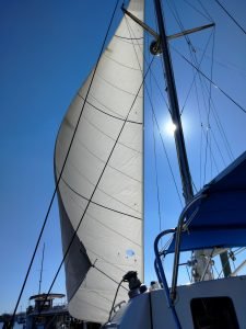 underway, Leopard 38, catamaran for sale