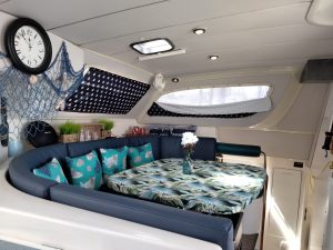 bed, Leopard 38, catamaran for sale