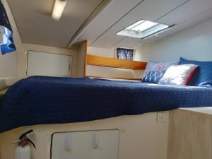 bed, Leopard 38, catamaran for sale