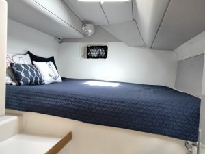 bed, Leopard 38, catamaran for sale