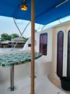 cockpit, Leopard 38, catamaran for sale