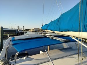 deck, Leopard 38, catamaran for sale