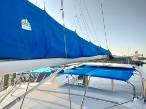 deck, Leopard 38, catamaran for sale