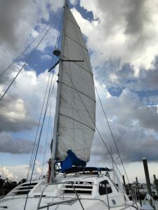 underway, Leopard 38, catamaran for sale