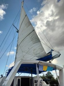 deck, Leopard 38, catamaran for sale