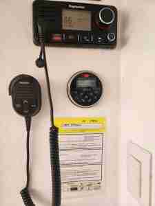 navigation station, Dean 365, catamaran for sale