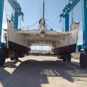 boatyard, Custom, catamaran for sale
