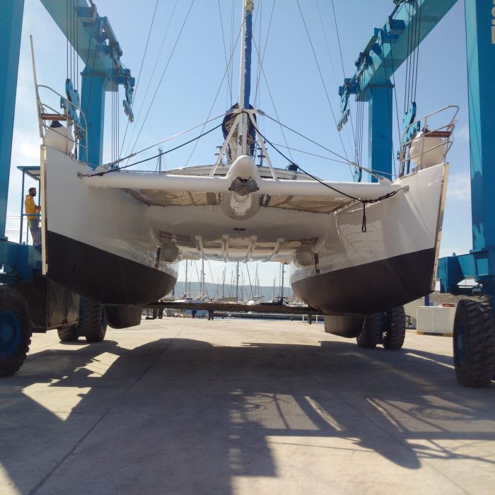 boatyard, Custom, catamaran for sale