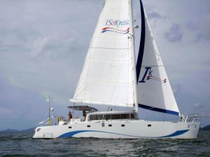 underway, Custom, catamaran for sale