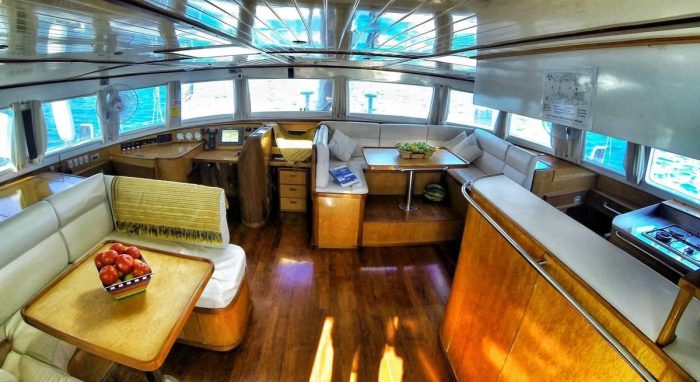 salon, Custom, catamaran for sale