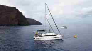 exterior, Dean 365, catamaran for sale