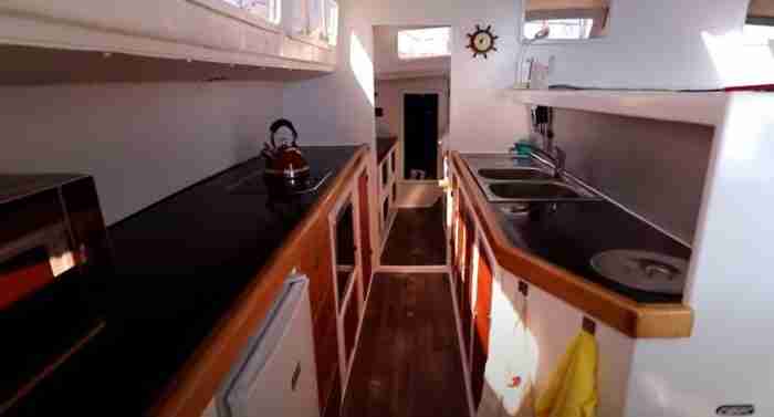 interior, Dean 365, catamaran for sale