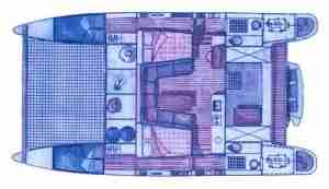 Catana 39 layout drawing 1