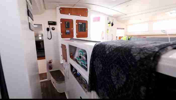 interior, Dean 365, catamaran for sale
