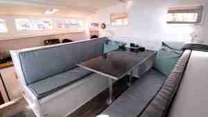 salon, Dean 365, catamaran for sale