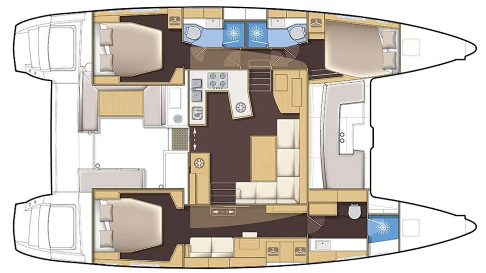 Lagoon 450, catamaran for sale