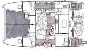 Catana 381 layout drawing 1