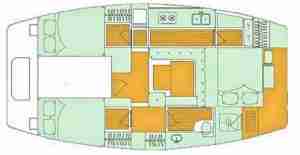 Endeavour 36 layout drawing 1
