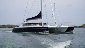 exterior, Lidgard 73 Executive, catamaran for sale