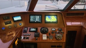 navigation station, Lidgard 73 Executive, catamaran for sale