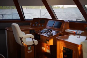 navigation station, Lidgard 73 Executive, catamaran for sale