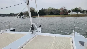deck, Lidgard 73 Executive, catamaran for sale