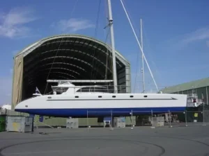 boatyard, Lidgard 73 Executive, catamaran for sale