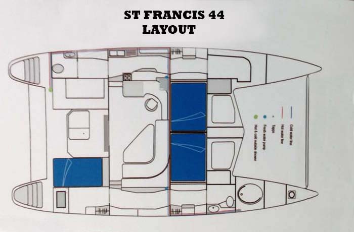 St Francis 44, catamaran for sale